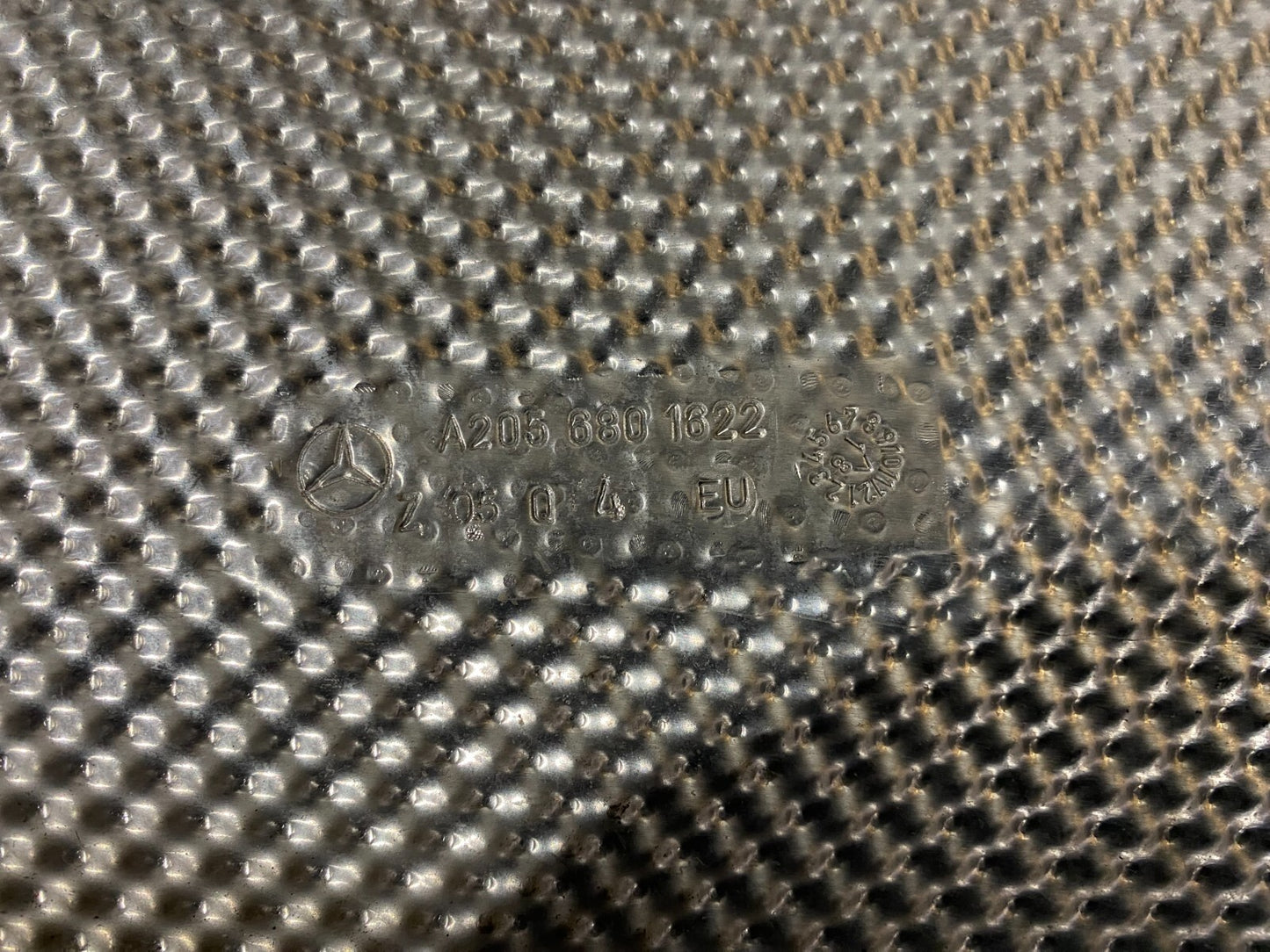 Mercedes-Benz C63s 2019-2021 Rear Right Floor Pan Heat Shield A2056801622