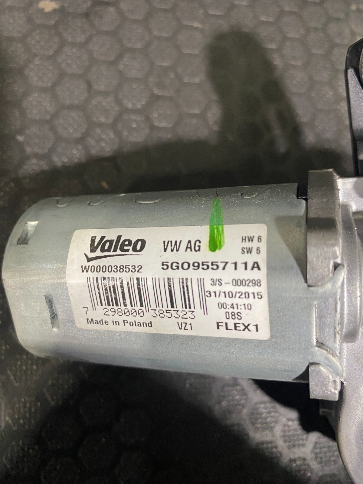 VWAG Trunk Wiper Motor 5G0955711A