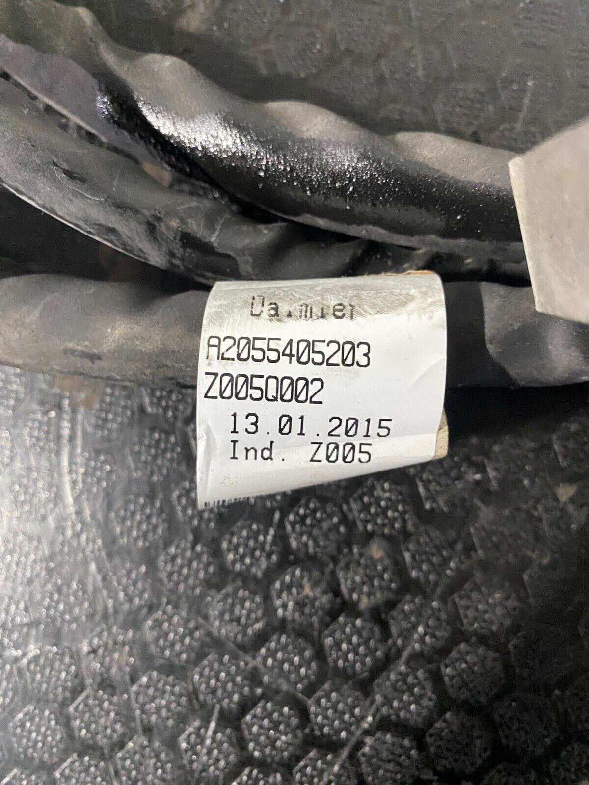 Mercedes-Benz C63s 2019-2021 A2055405203 Negative Battery Cable