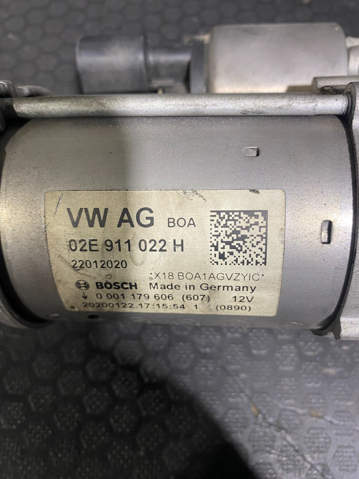 Volkswagen Golf Starter Motor 02E911022H