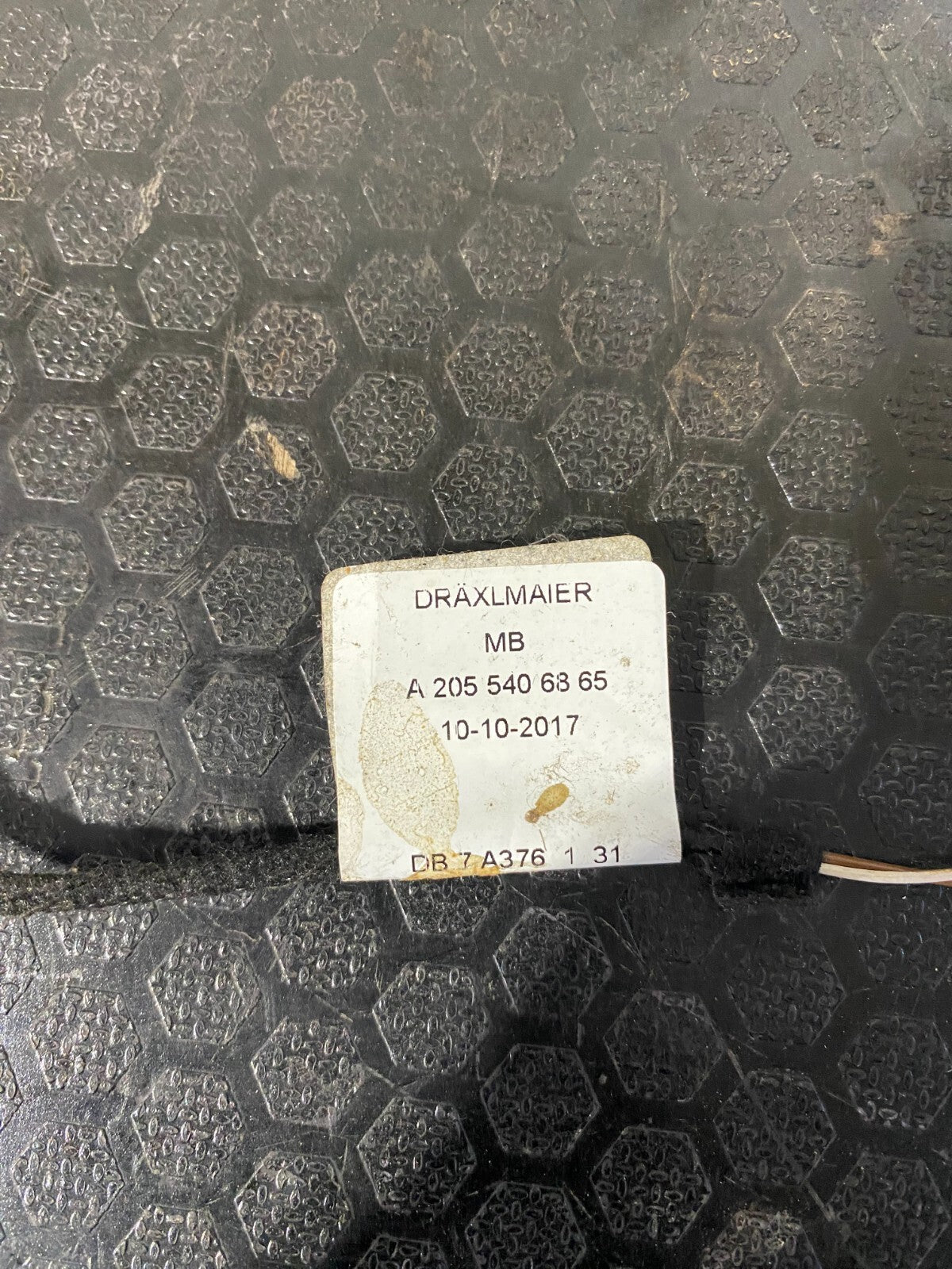 Mercedes-Benz C63s 2019-2021 Centre Console Storage LED Illumination A2055406865