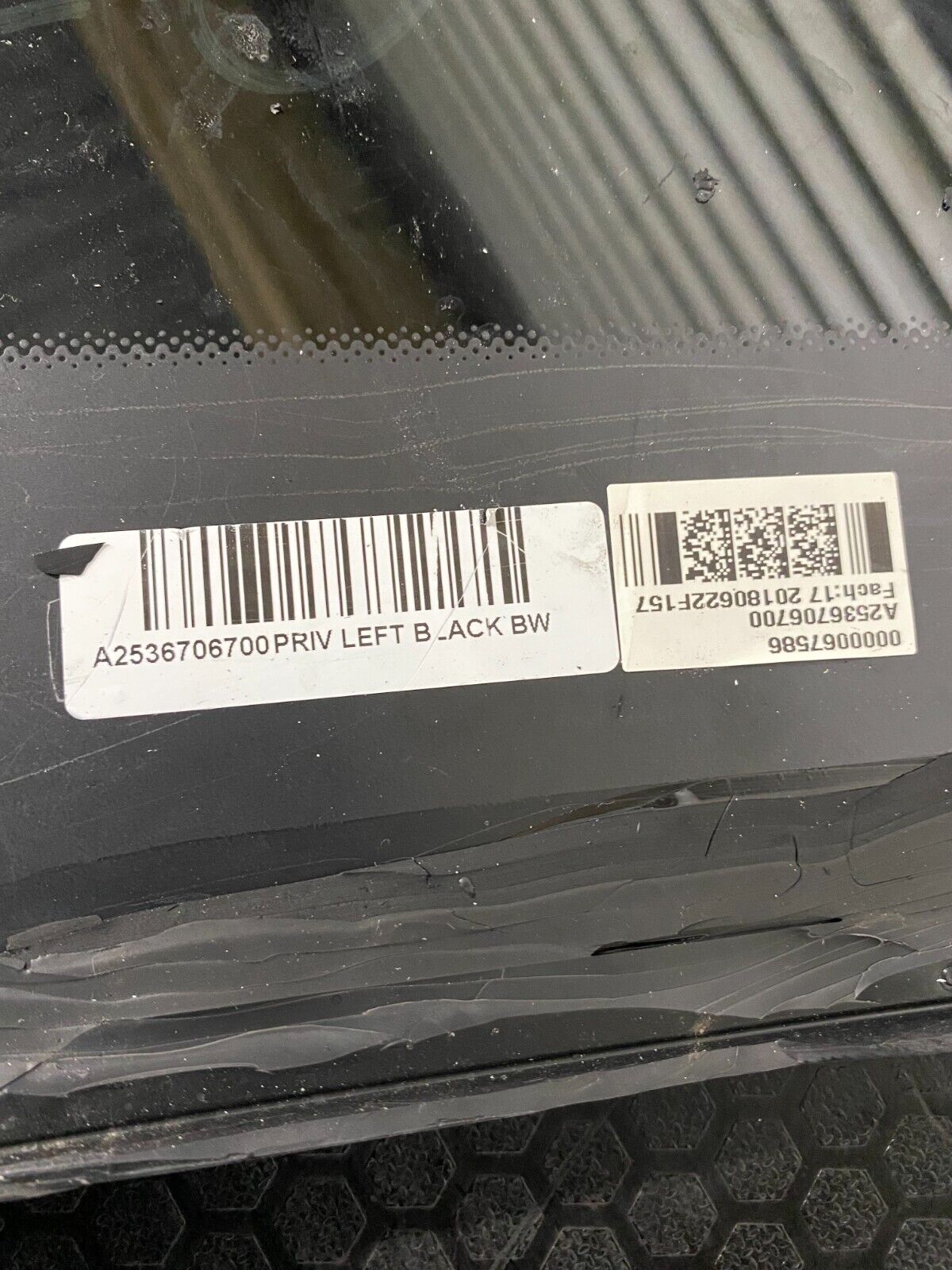 Mercedes-Benz GLC Rear Left Body Glass A2536706700