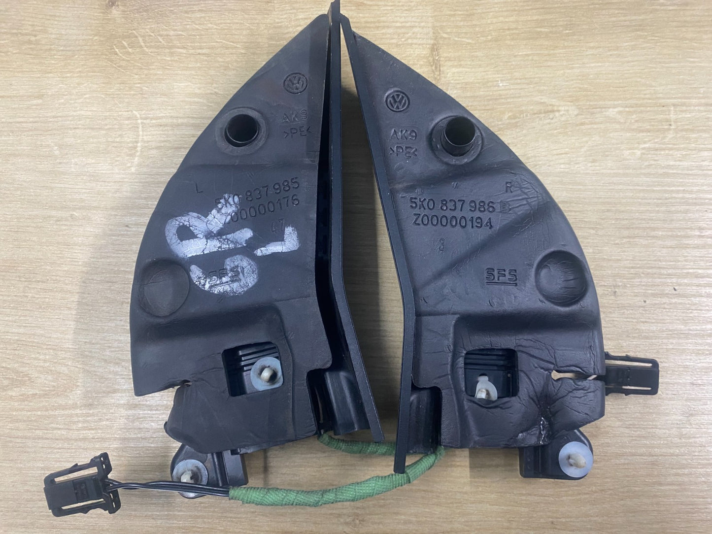 Volkswagen Golf MK6 2009-2013 DYNAUDIO TWEETERS 1K8035411B PAIR