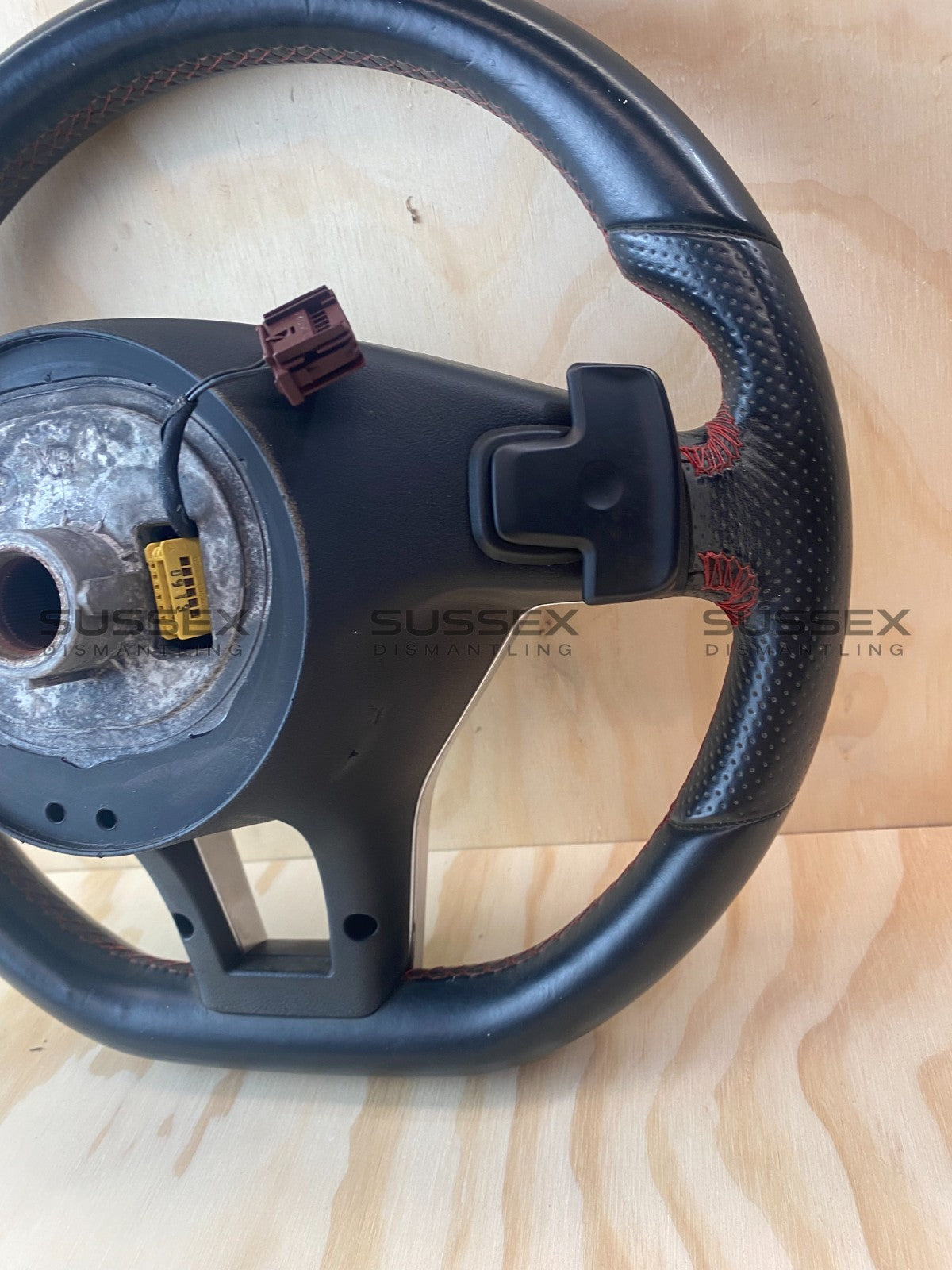 Mercedes-Benz A250 W176 Sport Steering Wheel Red Stitching With Airbag