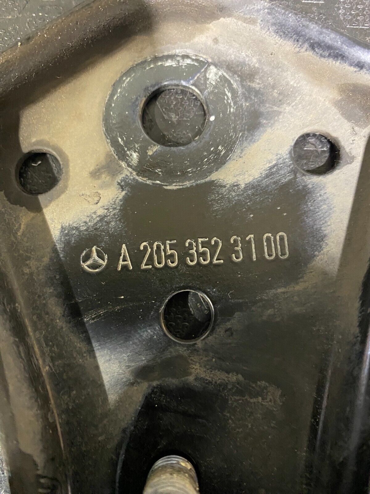 Mercedes-Benz C63s 2019-2021 Rear Axle Subframe Left Stop Plate A2053523100