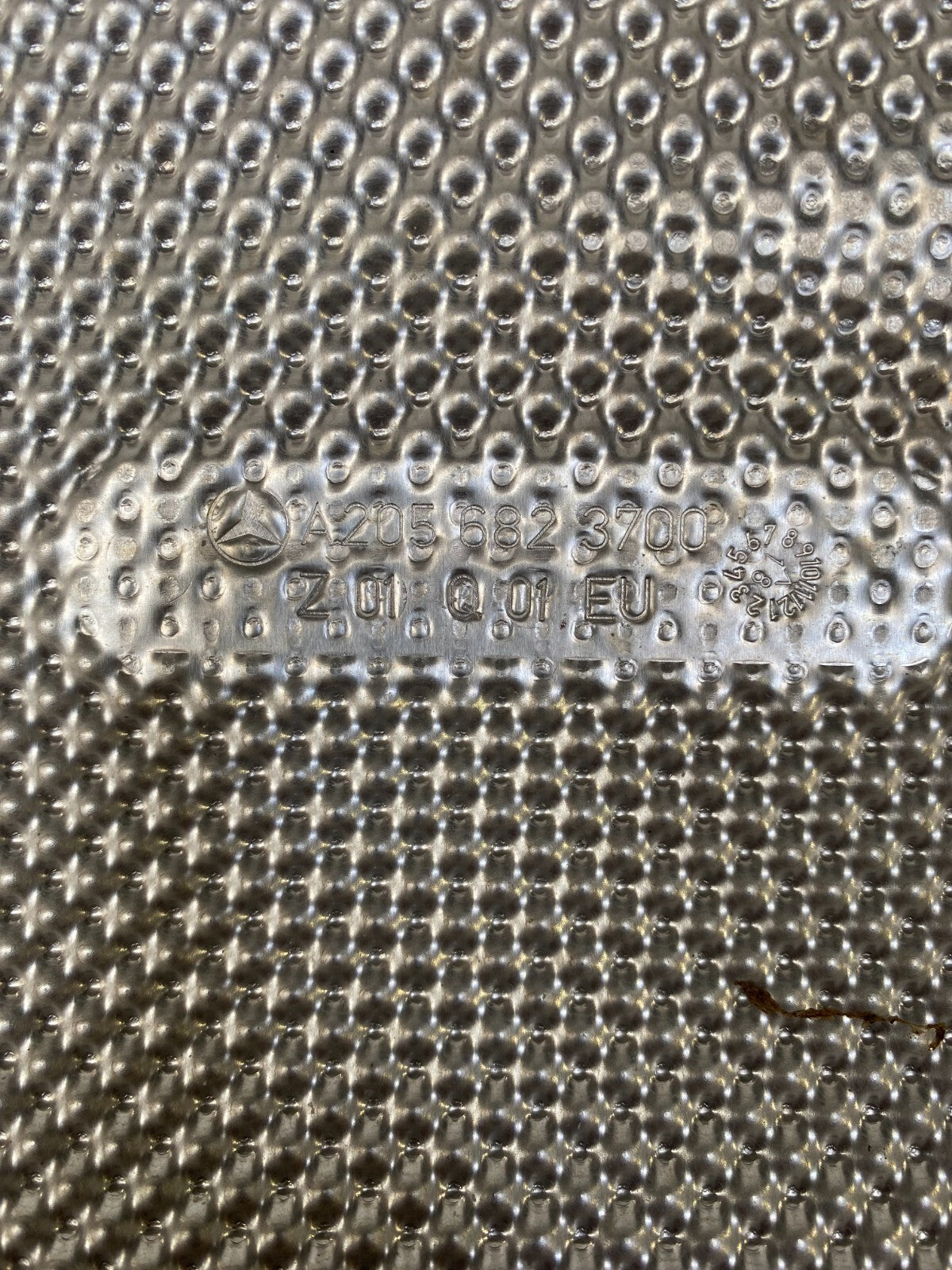 Mercedes-Benz C63s 2019-2021 Catalytic Heat Shield A2056823700