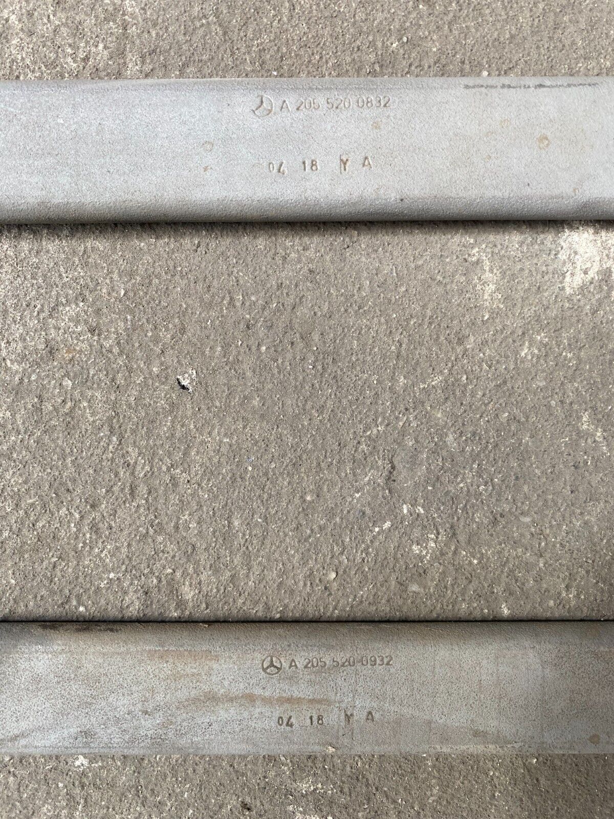 Mercedes-Benz C63s 2019-2021 Rear Body Brace Set A205520932 A205520832