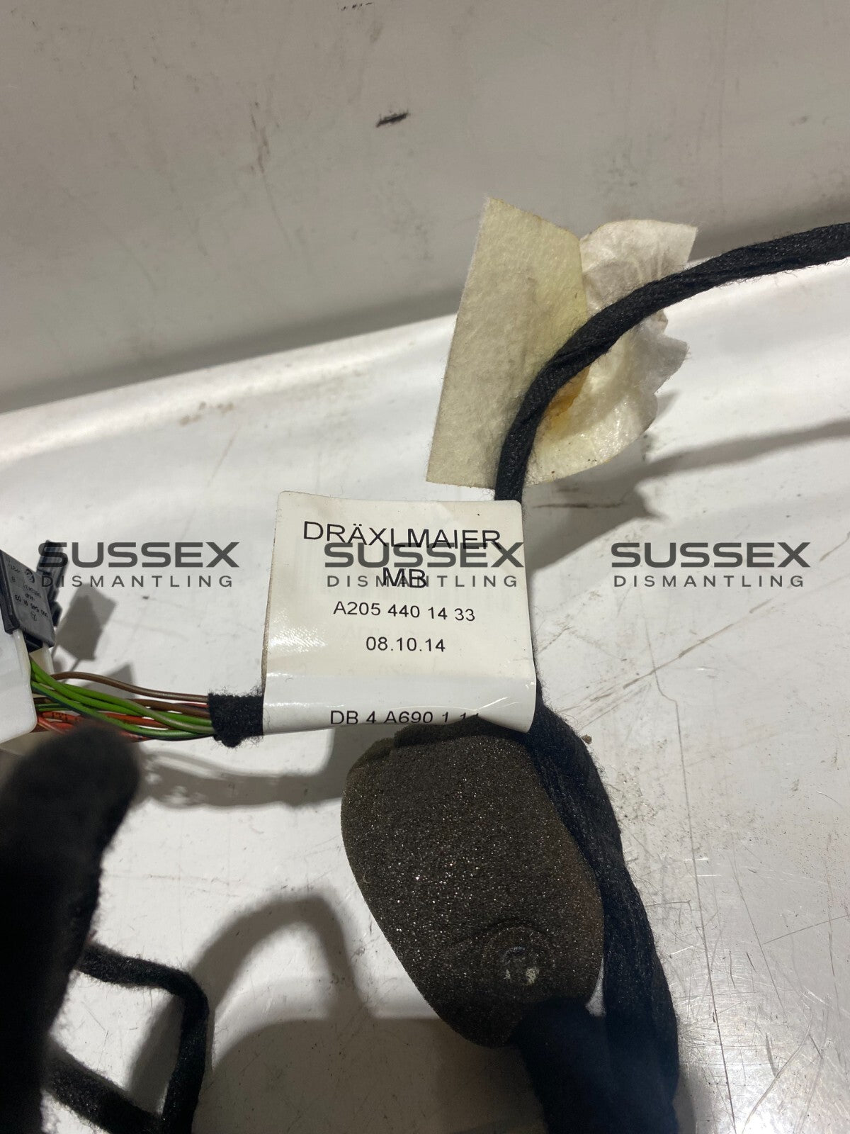 Mercedes-Benz W205 Sedan Interior Roof Liner Wiring Complete