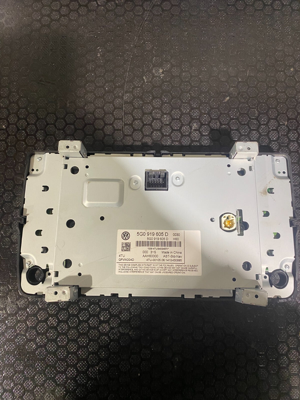 Volkswagen MK7-7.5 Navigation/Carplay 5G0919605D With Code