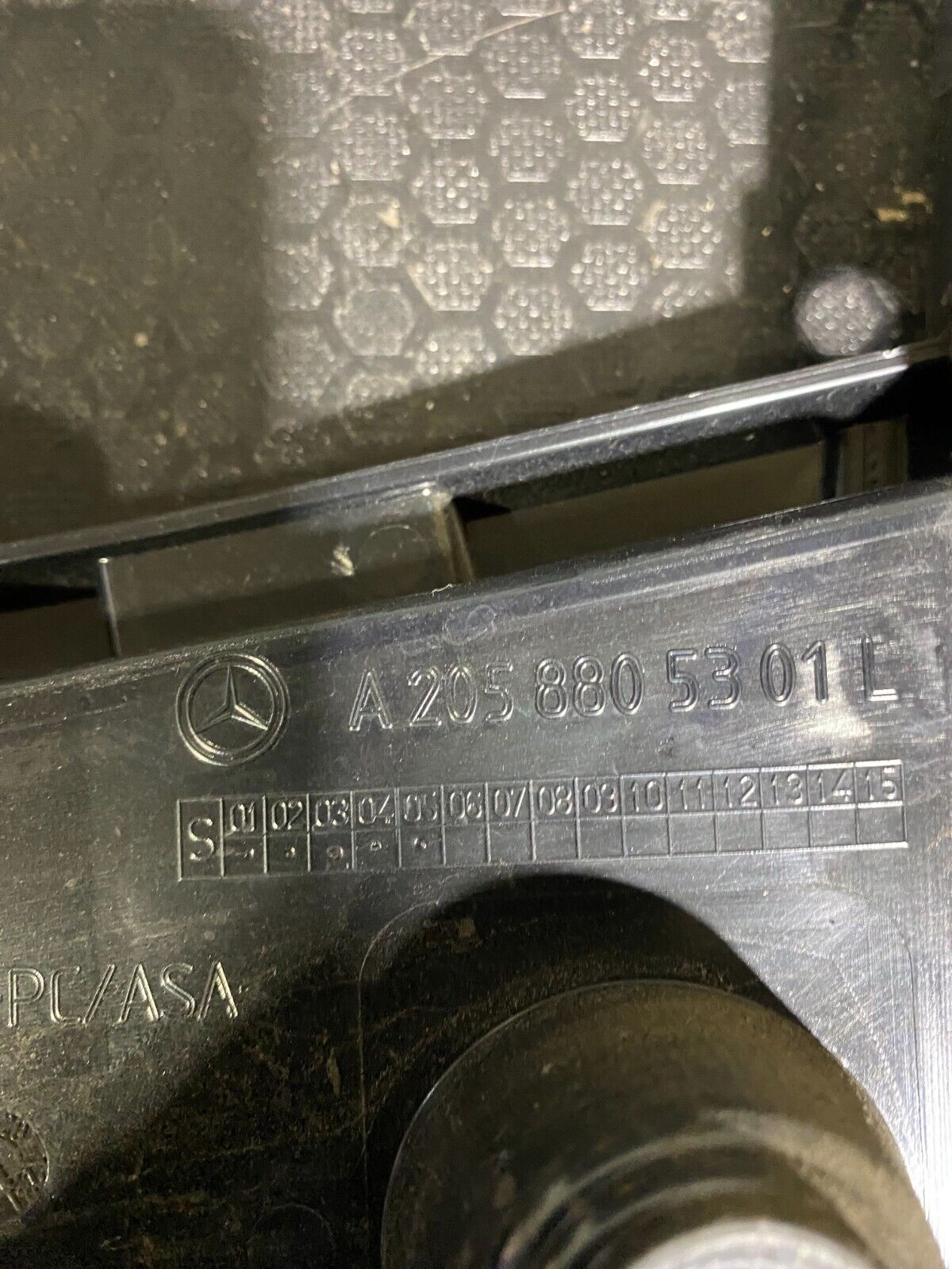 Mercedes-Benz C63s 2019-2021 Rear Left Bumper Bracket A2058805301