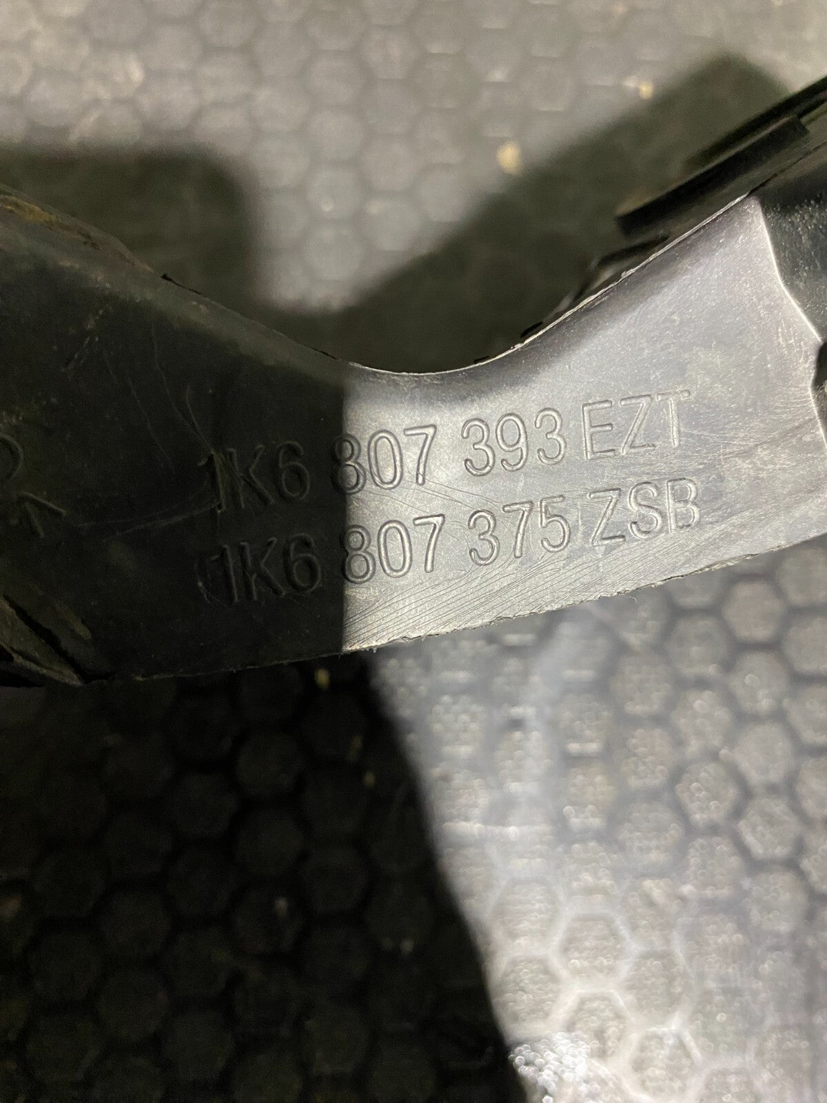 Volkswagen MK5 Rear Left Bumper Bracket Slide On 1K6807393