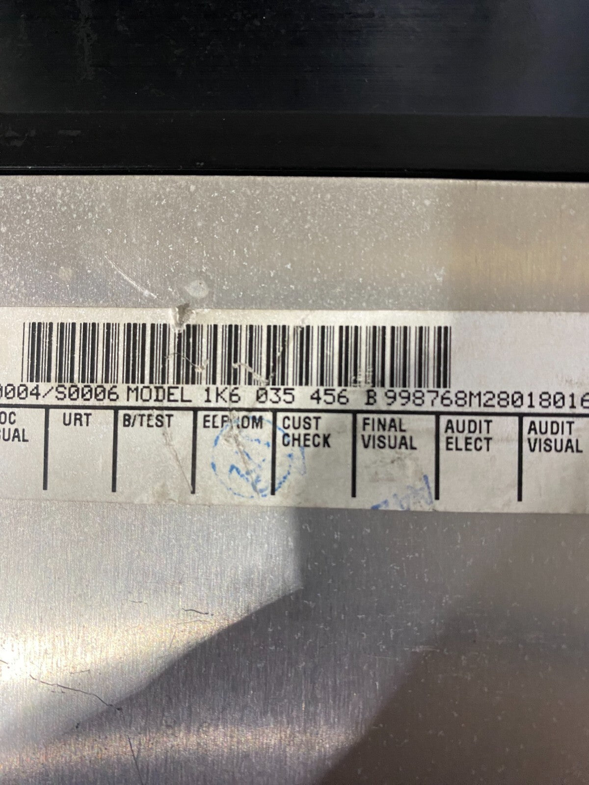 Volkswagen MK5 Amplifier Under Passenger Seat 1K6035456B