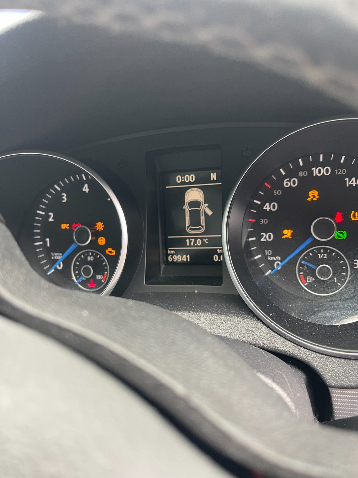 Volkswagen Golf MK6 R 2009-2013 Cluster Kit With 69,941KM 30 DAY WARRANTY