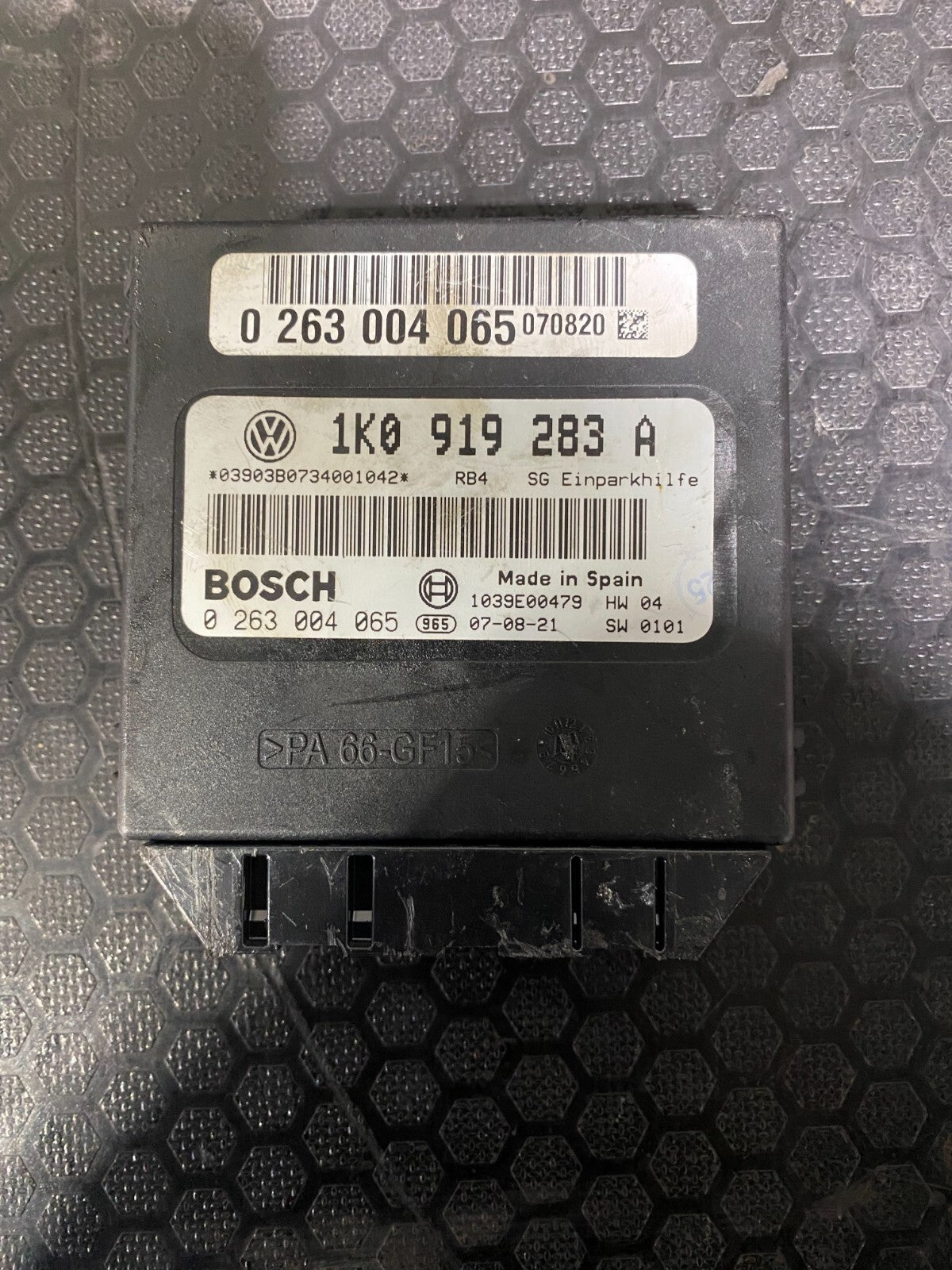 Volkswagen Parking Sensor Module 1K0919283A