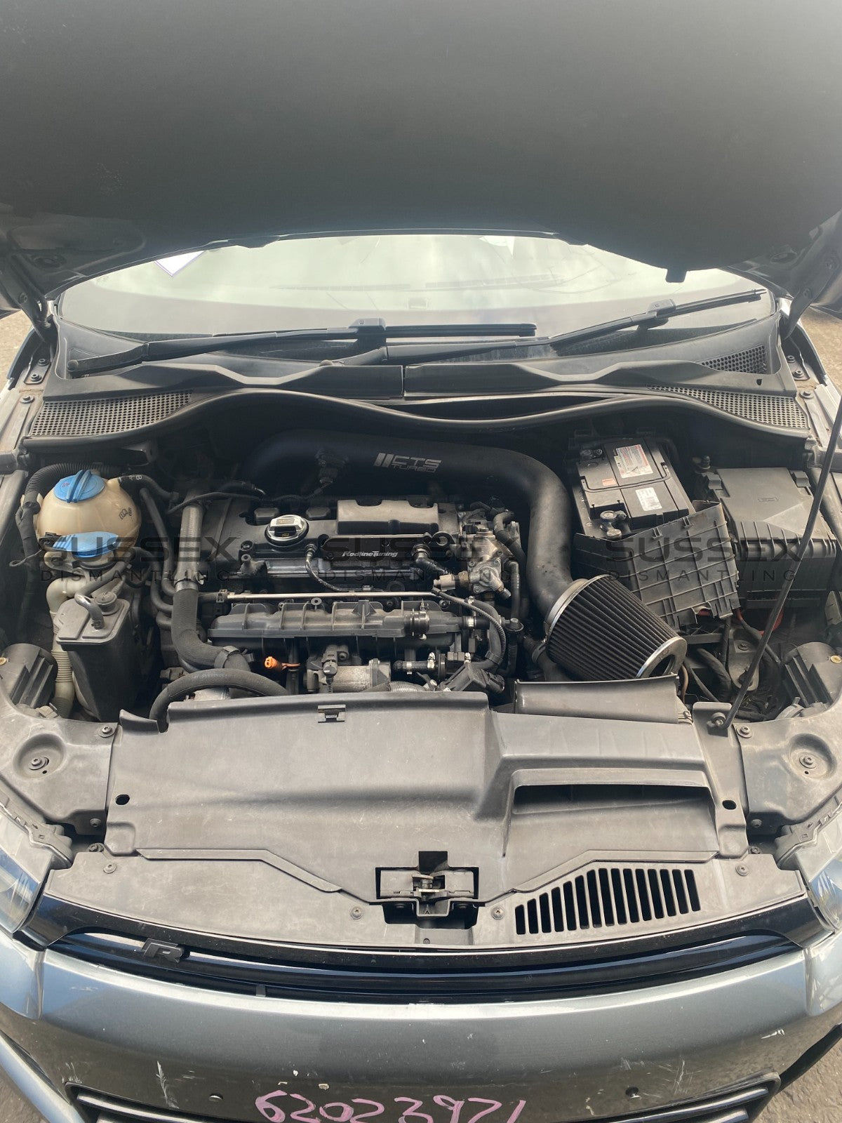 NOW WRECKING AUTOMATIC Volkswagen Scirocco R 2012 In Grey 268,291KM