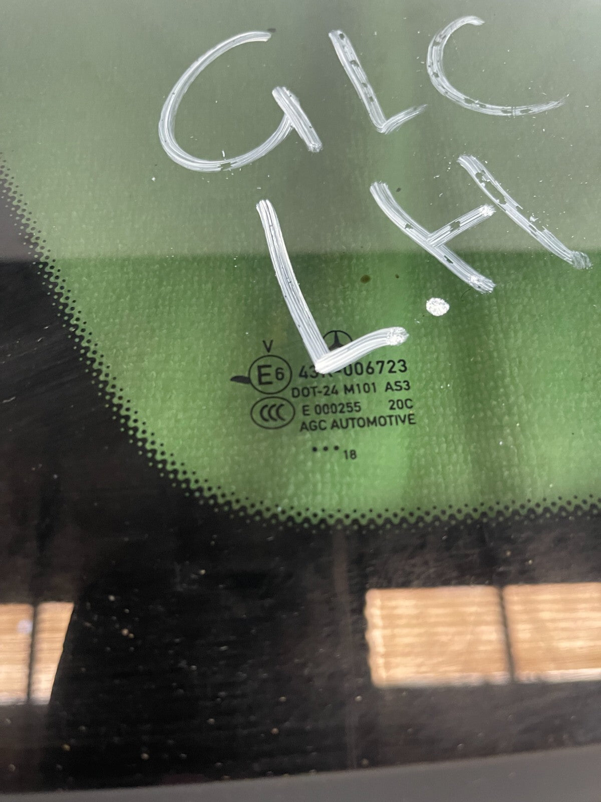 Mercedes Benz GLC 2016-2022 X253 Rear Left Quarter / Body Window A2536706700