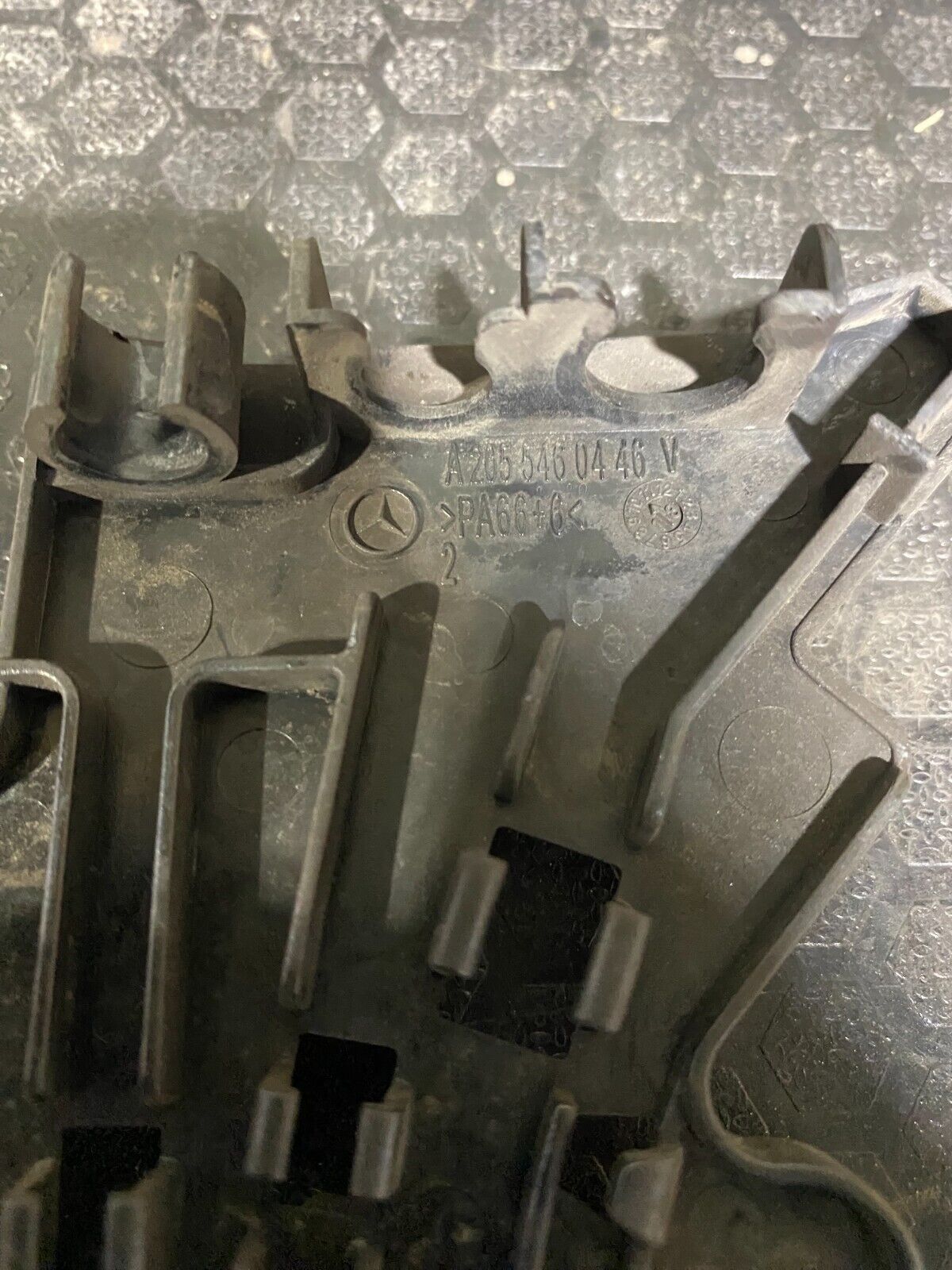 Mercedes-Benz C63s 2019-2021 Rear Right Plastic Cable Holder A2055460446