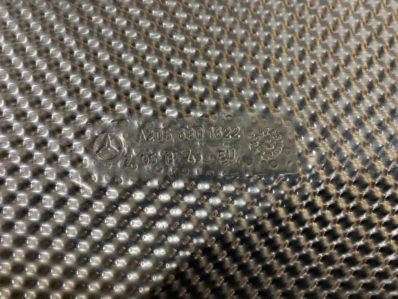 Mercedes-Benz C63s 2019-2021 Rear Right Floor Pan Heat Shield A2056801622