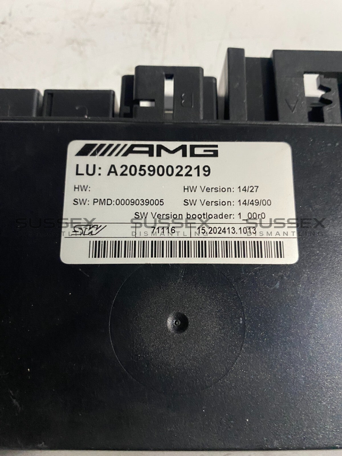 Mercedes-Benz Active Engine Mount Control Unit Module A2059002219