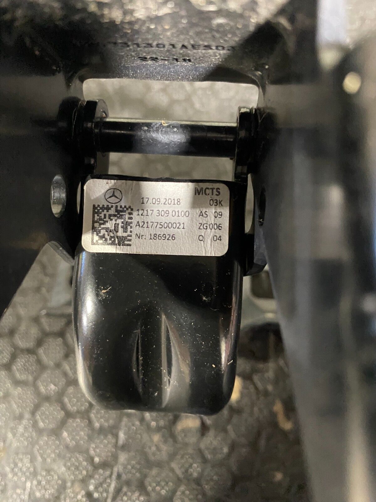Mercedes-Benz C63s 2019-2021 A2177500021 Convertible Rear Hinge
