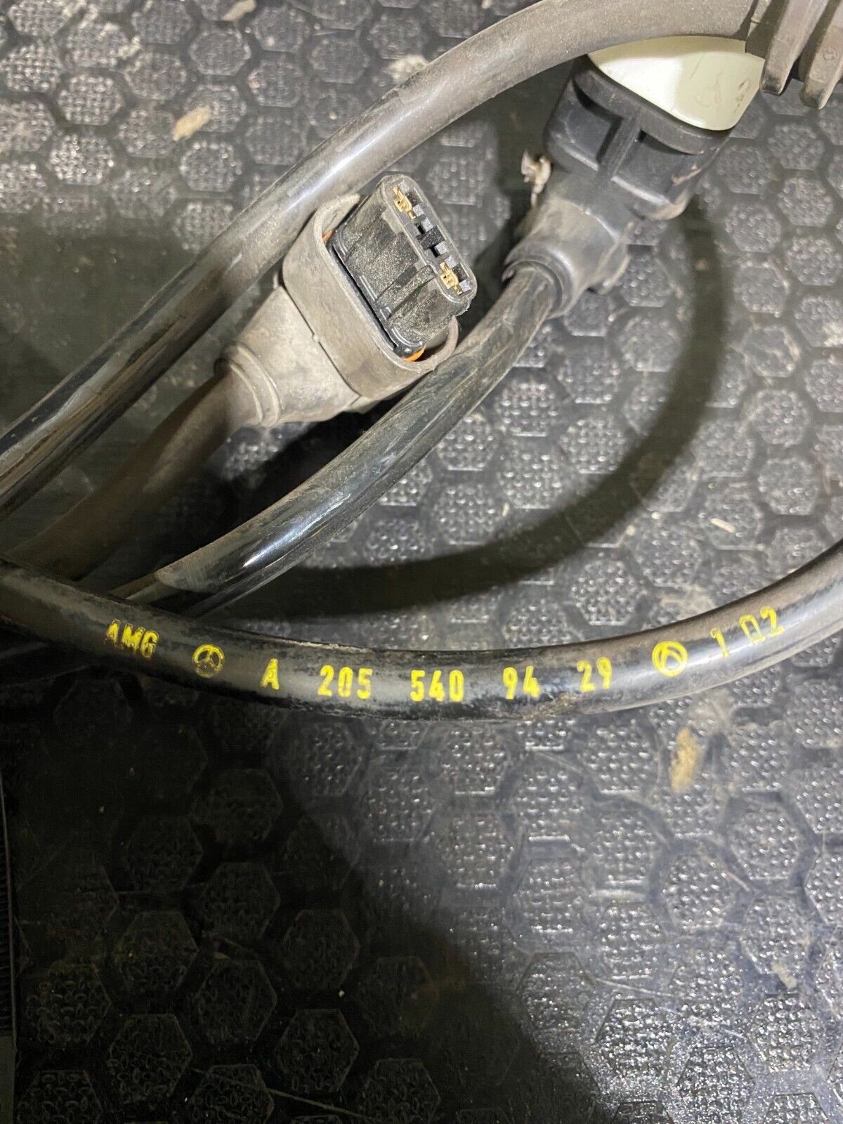 Mercedes-Benz C63s 2019-2021 Rear Left Electric Park Brake Cable A2055409429