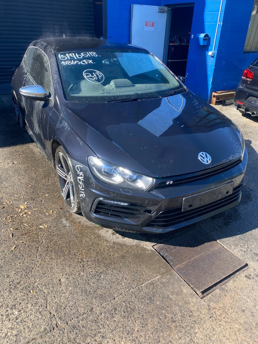 NOW WRECKING LOW Kilometre Volkswagen Scirocco R Facelift 2015 In Black 34,380KM
