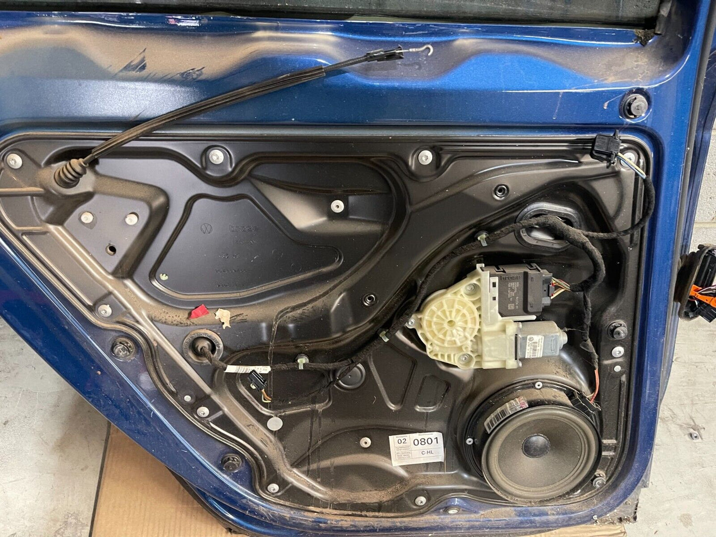 Volkswagen Passat R36 Rear Left Door In Blue *Freight Available*