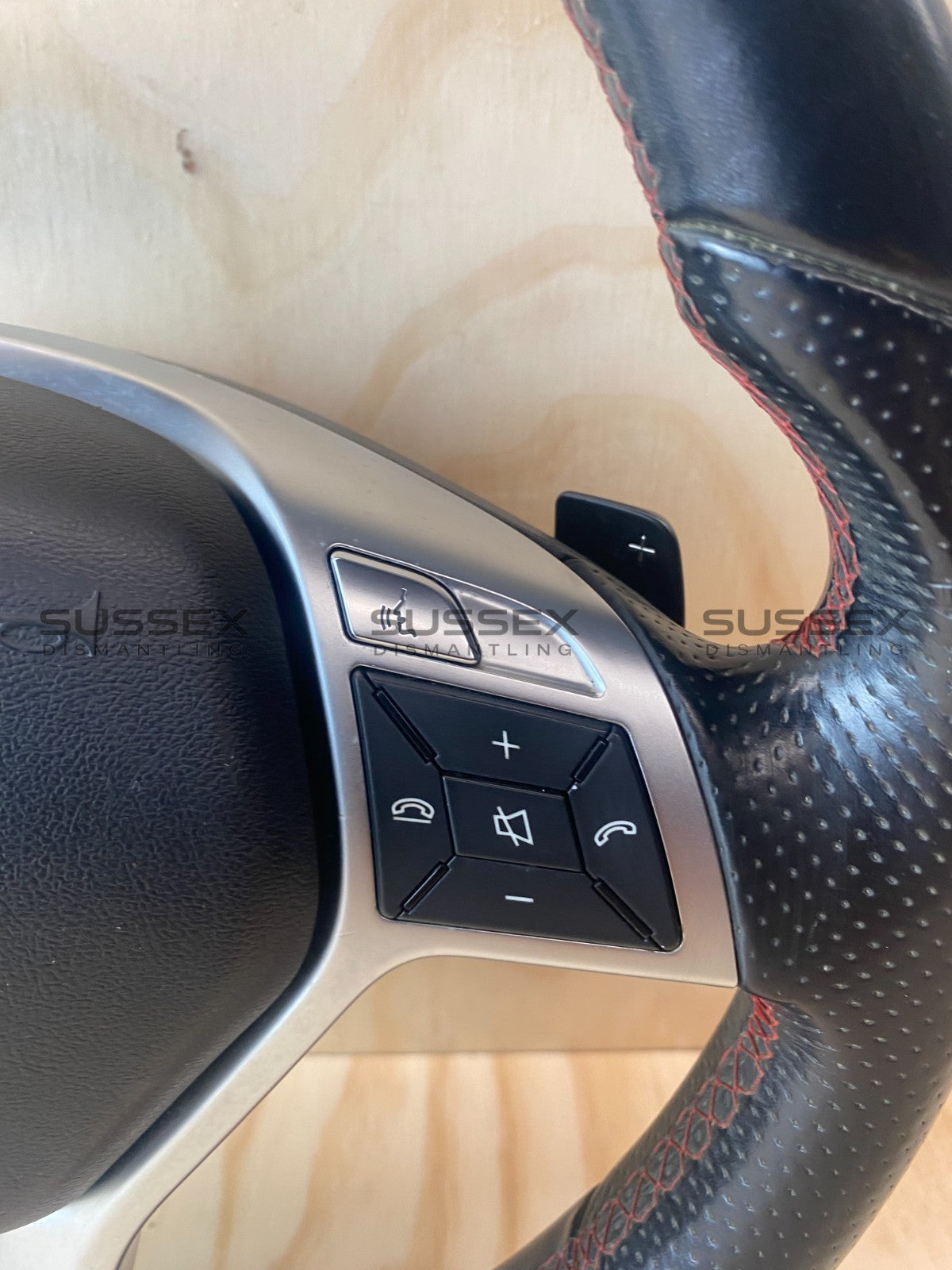 Mercedes-Benz A250 W176 Sport Steering Wheel Red Stitching With Airbag