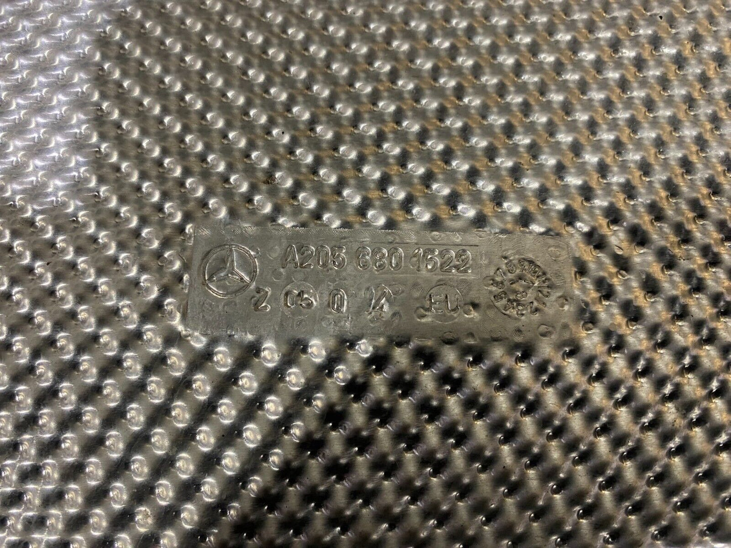 Mercedes-Benz C63s 2019-2021 Rear Left Floor Pan Heat Shield A2056801522