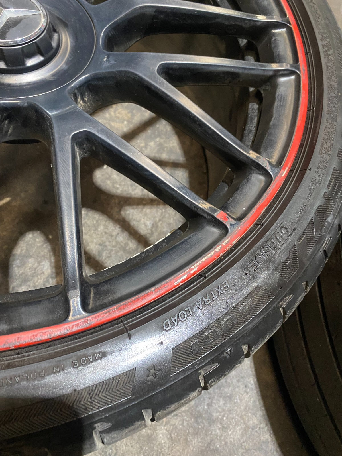 Mercedes-Benz C63s Genuine Front Wheel 255/35/19 19x9.5 NO CRACKS OR BUCKLES