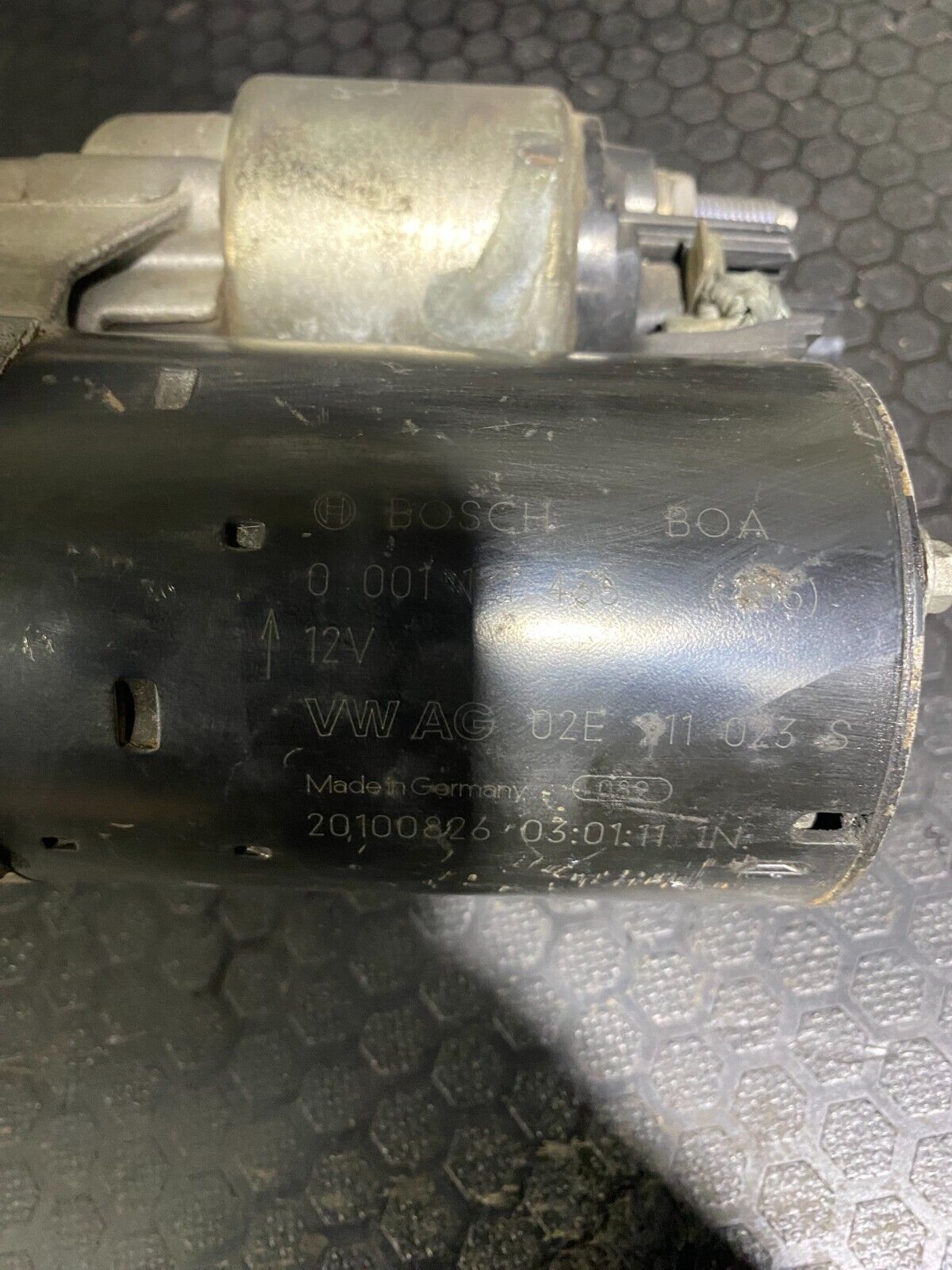 Volkswagen Golf Starter Motor 02E911023S
