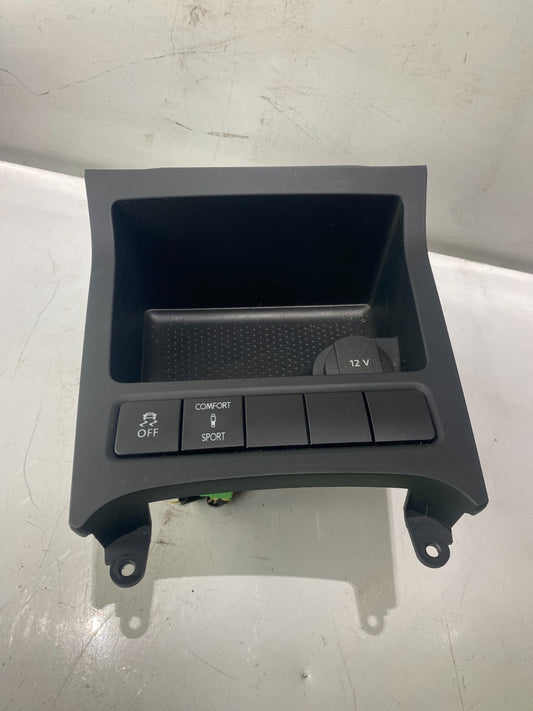 Volkswagen Scirocco Centre Console Coin Tray With DCC And ESP 5K0858329