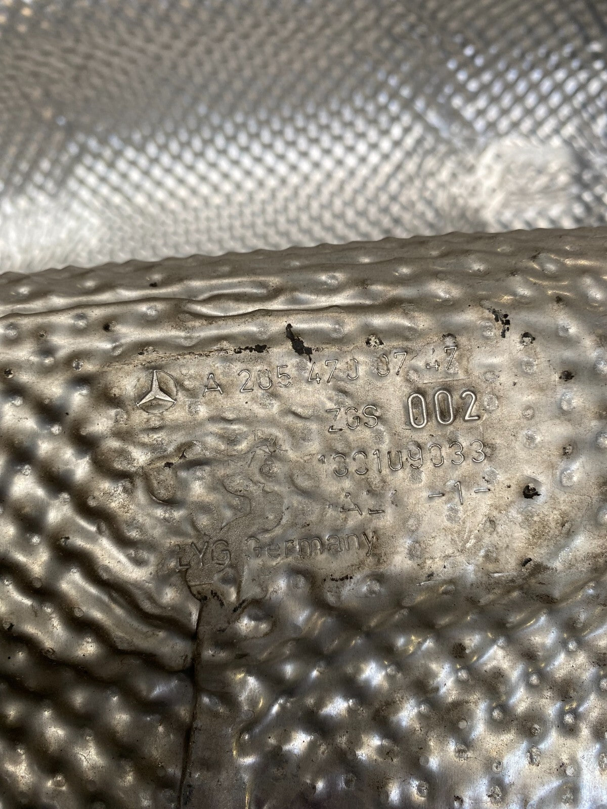 Mercedes-Benz C63s 2019-2021 Fuel Tank Shield A2054700747