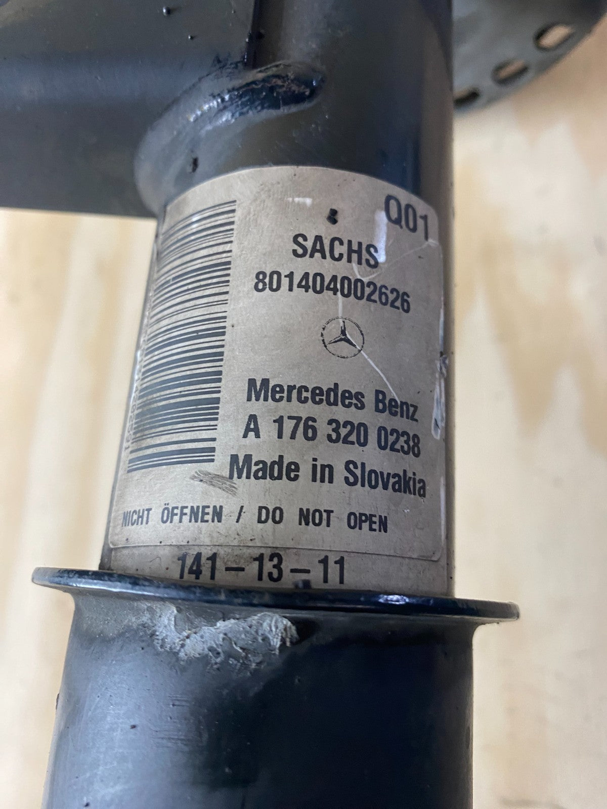 Mercedes-Benz A Class Front Right Shock Absorber A1763200238