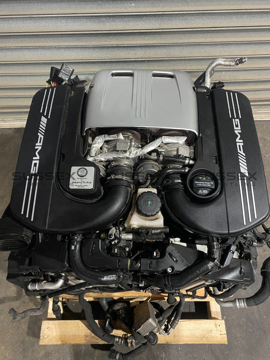 Mercedes-Benz C63s AMG M177 4 Litre V8 Twin Turbo Engine Complete Motor 42,000KM