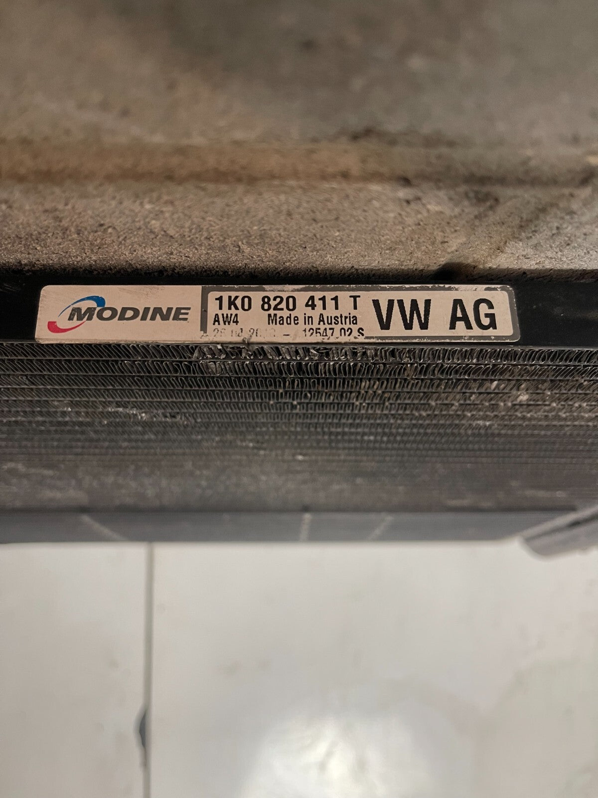 VWAG AC Condenser 1K0820411T