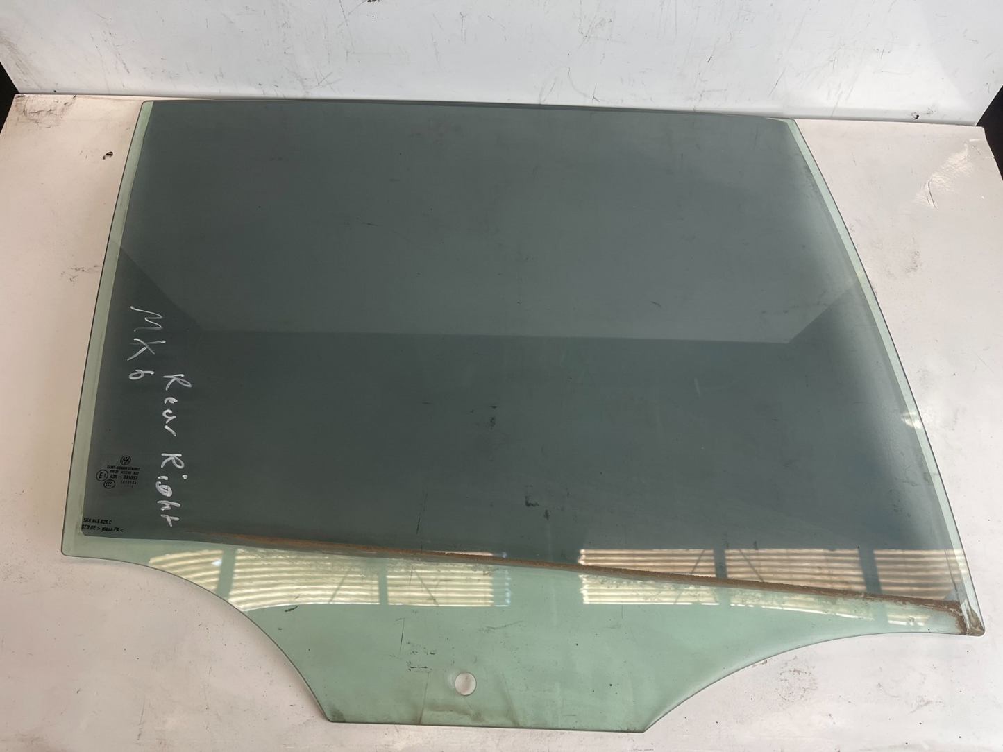 Volkswagen Golf MK6 2009-2013 Rear Right Glass Window 5K6845026C