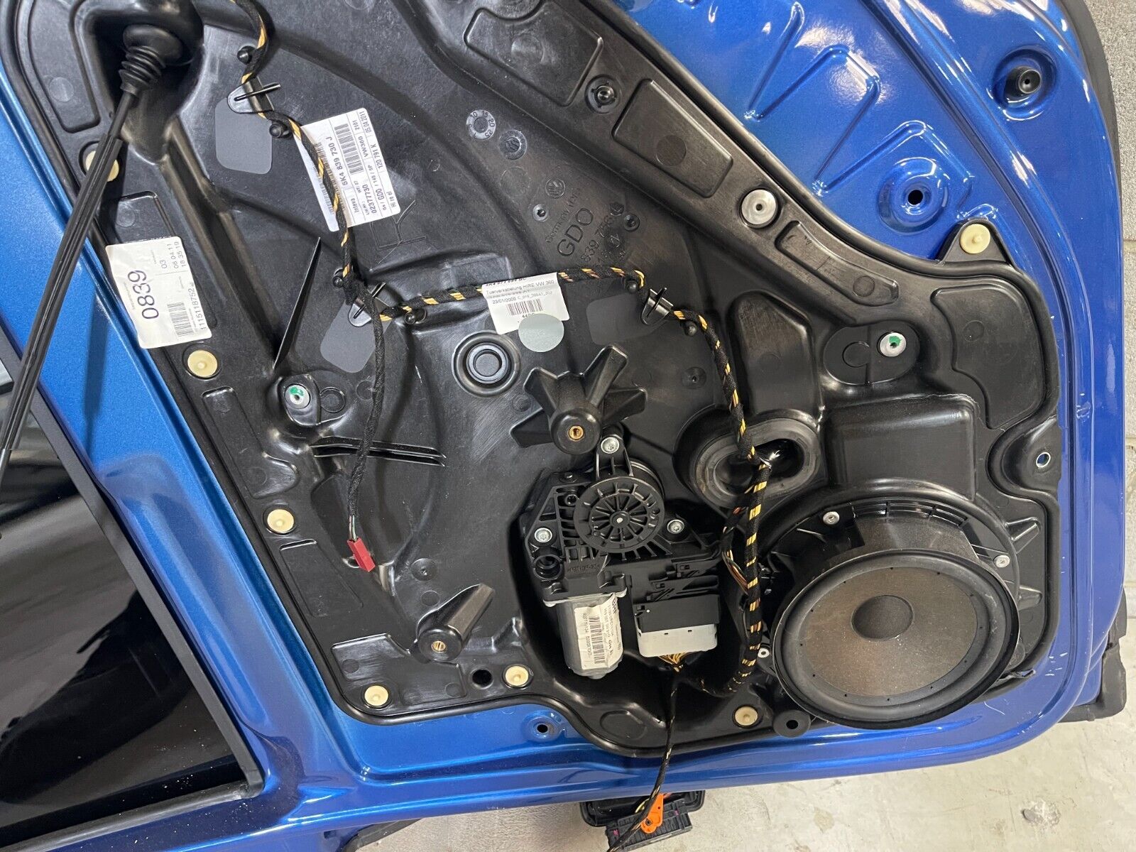 Volkswagen Golf MK6 Rear Right Door In Blue *Freight Available*