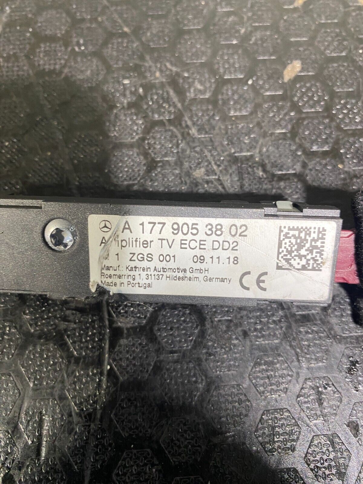 Mercedes-Benz C63s 2019-2021 A1779053802 A-Pillar Amplifier Module