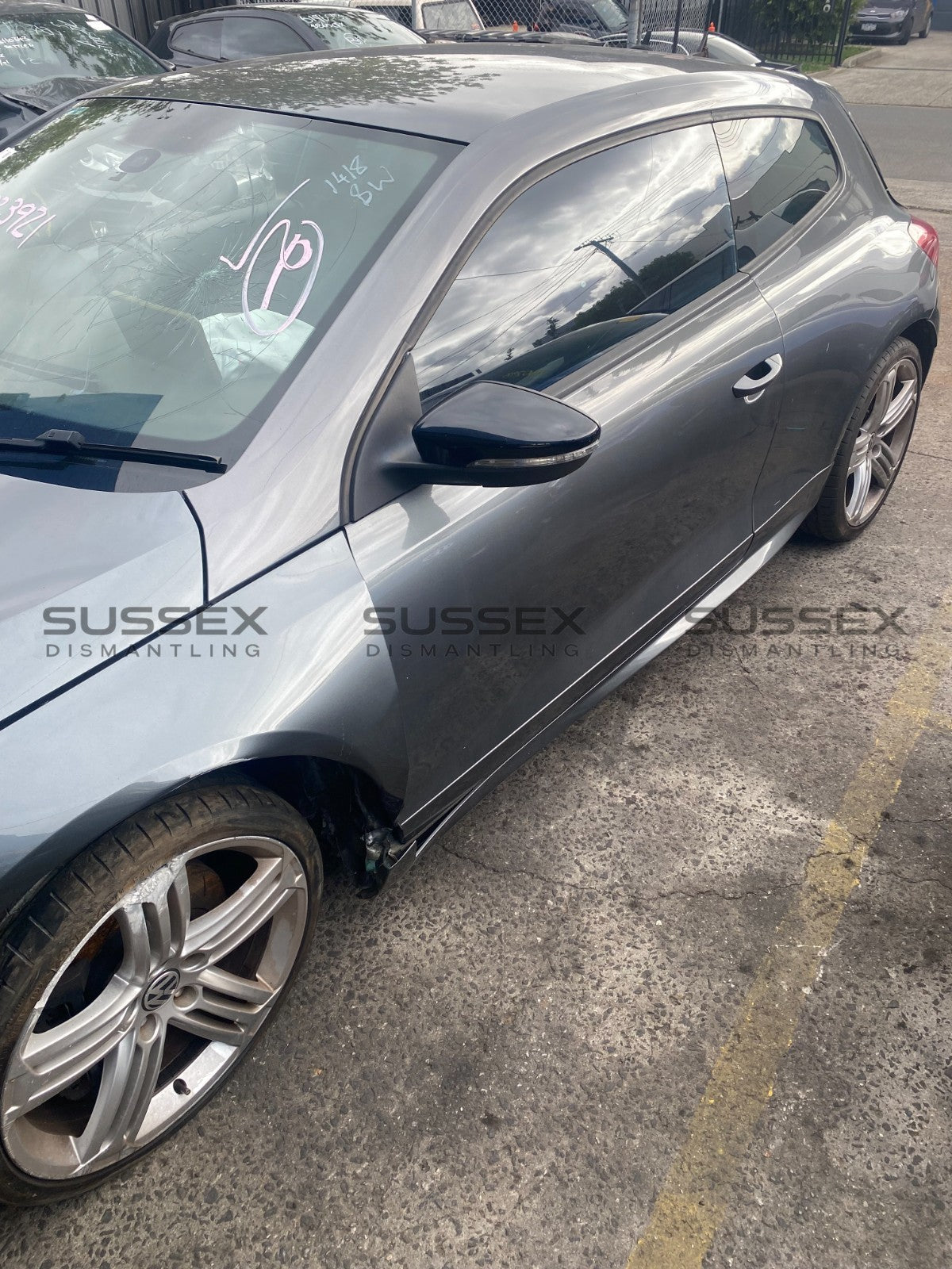 NOW WRECKING AUTOMATIC Volkswagen Scirocco R 2012 In Grey 268,291KM