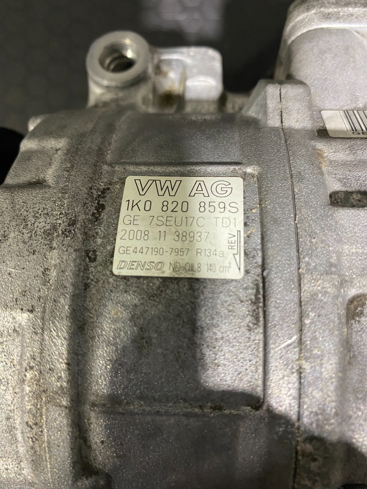 Volkswagen Golf AC Compressor 1K0820859S