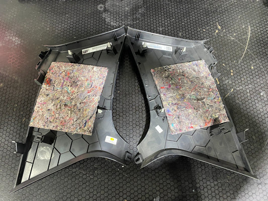 Volkswagen Golf MK7 Rear C Pillar Cover Set 5G4867288 5G4867287