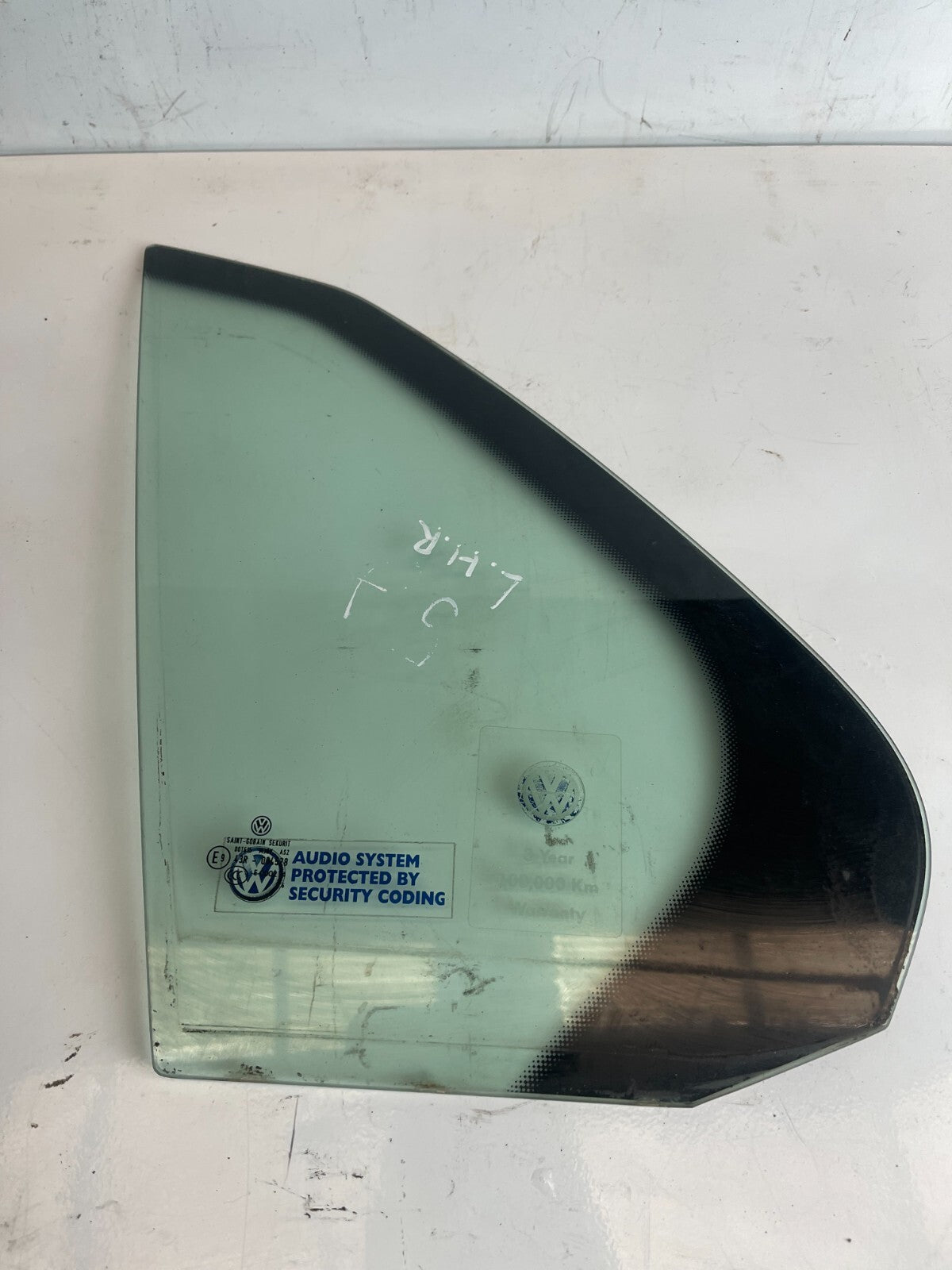 Volkswagen Jetta MK5 2005-2010 Rear Left Quarter Glass Window