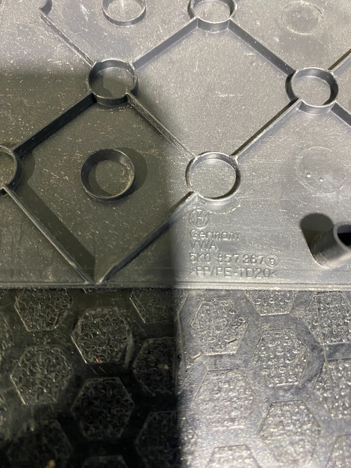 Volkswagen Golf MK6 GTI/R 2009-2013 Lower Dash Cover Lid 5K0857367B