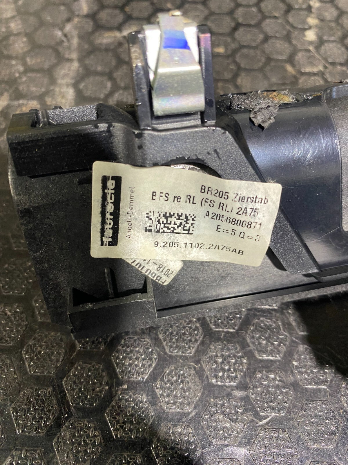 Mercedes-Benz C63s 2019-2021 Dashboard Aluminium Trim Panel A2056800871