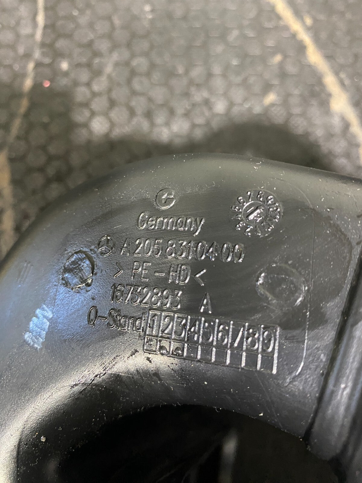 Mercedes-Benz C63s 2019-2021 A2058310400 Air Duct