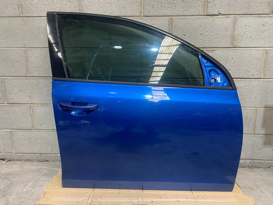 Volkswagen Golf MK6 Front Right Door In Blue *Freight Available*