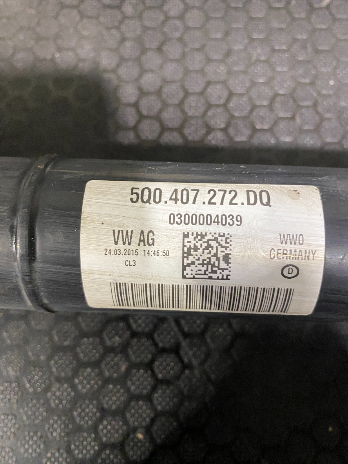 Volkswagen MK7-7.5 GTI Front Right Driveshaft 5Q0407272DQ