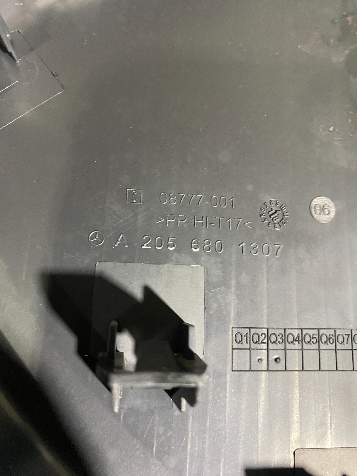 Mercedes-Benz C63s 2019-2021 Dashboard Left Side Trim Cover A2056801307