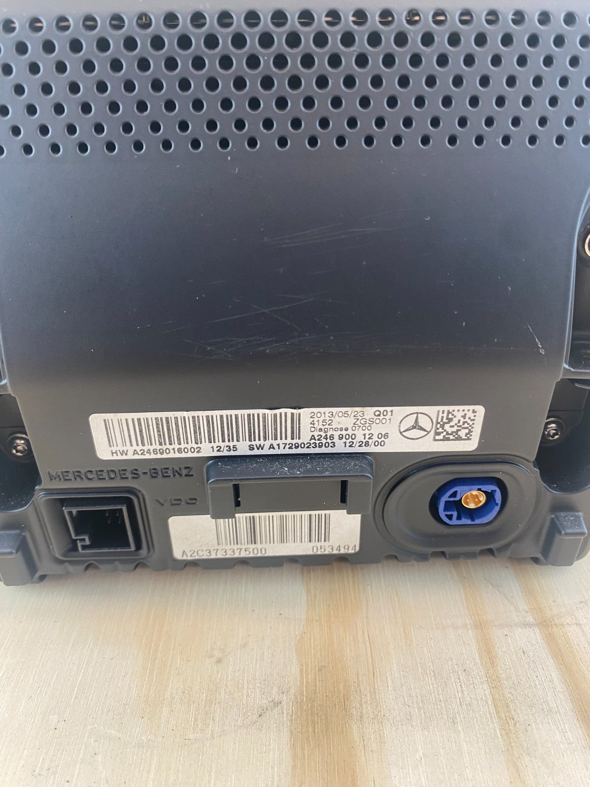 Mercedes-Benz CLA GLA A Class Display Screen (DAMAGED SCREEN) A1729023903
